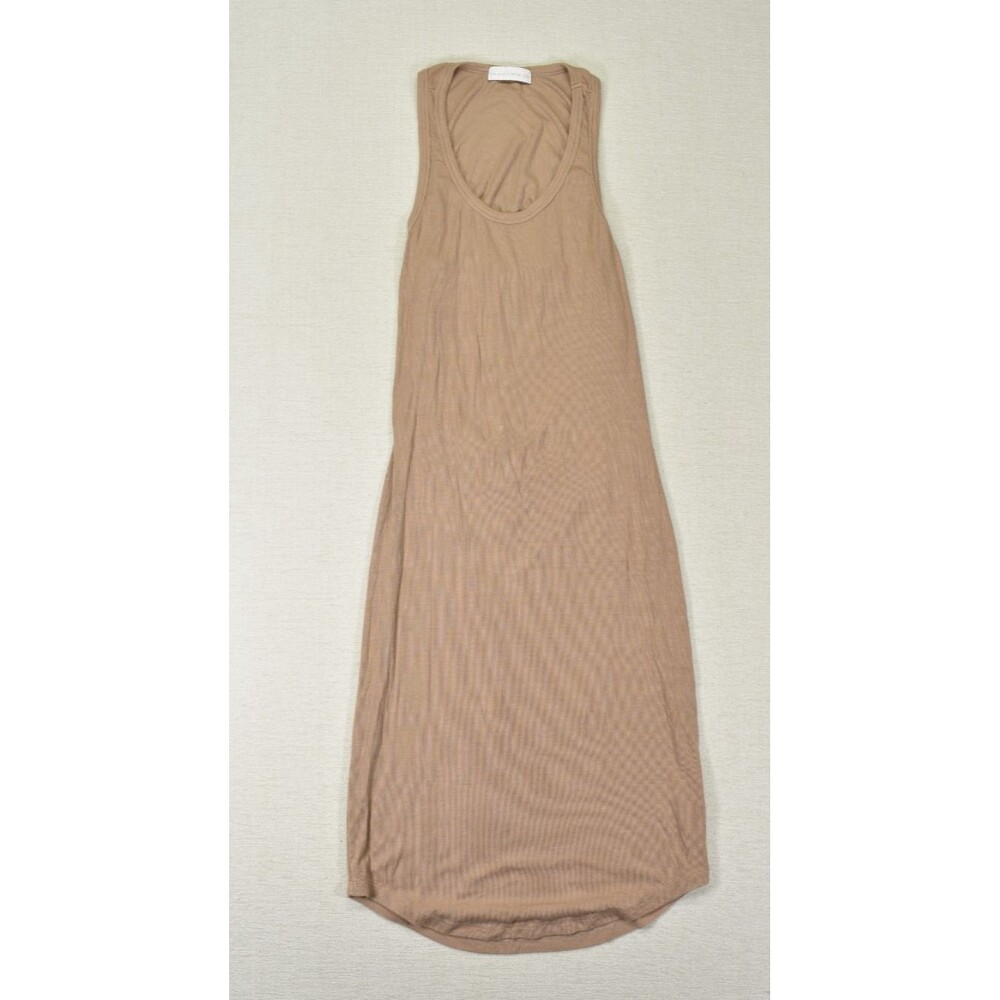 House of Harlow 1960 Womens Beige Solid Scoop Neck Sleeveless Knit Bodycon M USA